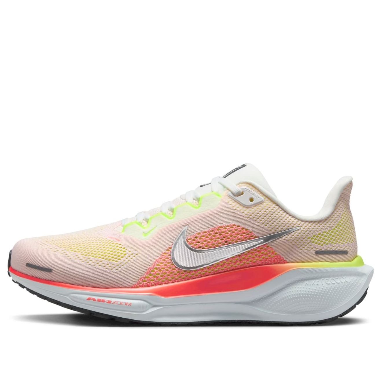 (WMNS) Nike Air Zoom Pegasus 41 Extra Wide 'Summit White Bright Crimson' FQ0965-100