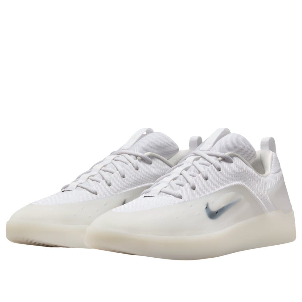 Nike SB Nyjah 4 'White' FQ1273-100 - Image 4