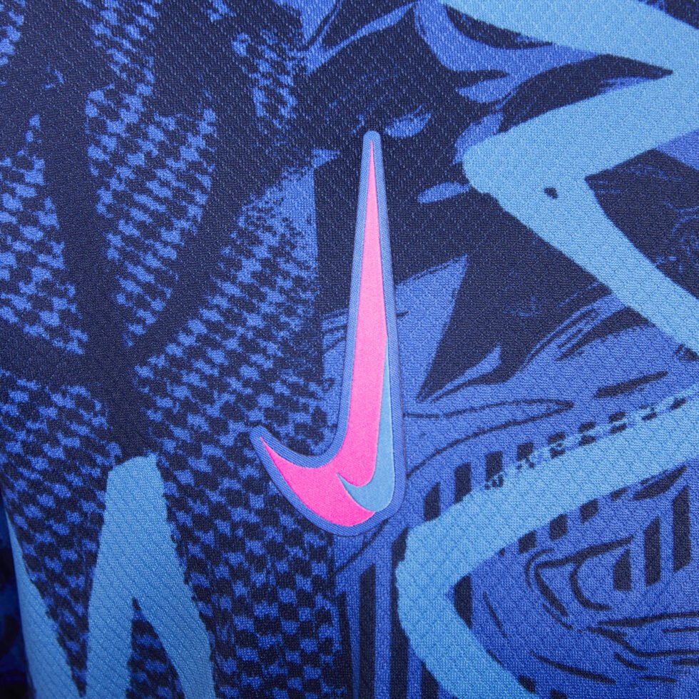 Nike Dri-FIT Atletico Madrid 2024/25 Stadium Third Football Replica Jesrey 'Blue Pink' FQ2021-493 - Image 3