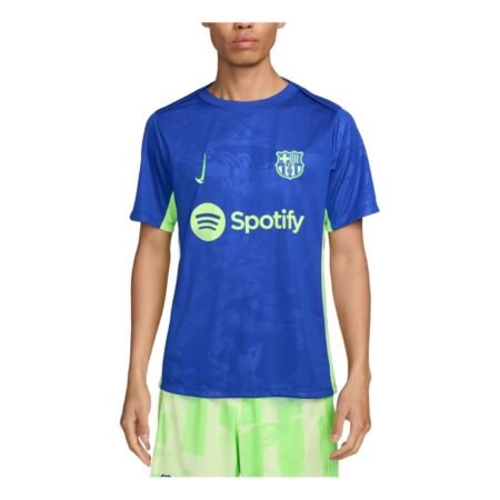 Nike Dri-FIT F.C. Barcelona Academy Pro Third Football Pre-Match Jersey 'Royal Lime' FQ2544-418