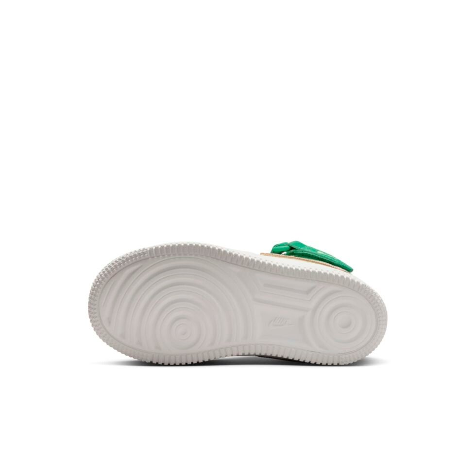 (PS) Nike Force 1 Mid SE EasyOn 'Coconut Milk Pink Green' FQ3694-100 - Image 6