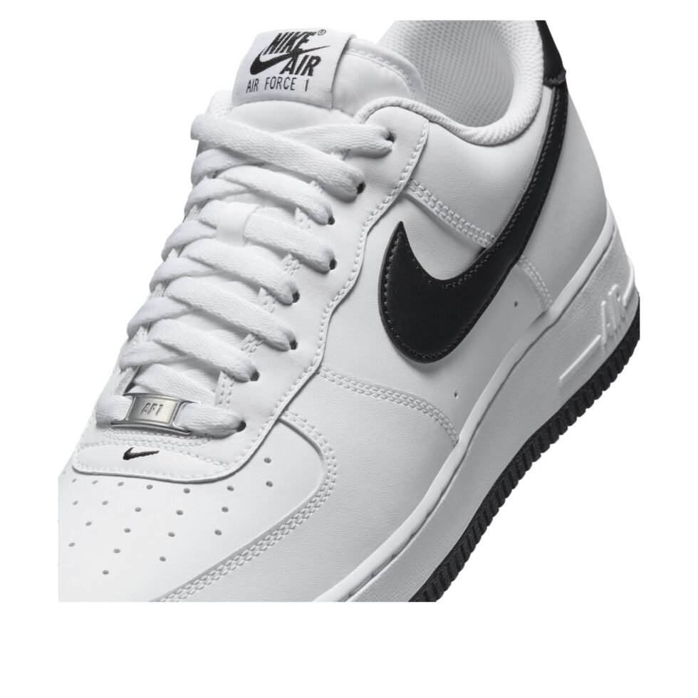 Nike Air Force 1 Low '07 'White Black' FQ4296-101 - Image 5