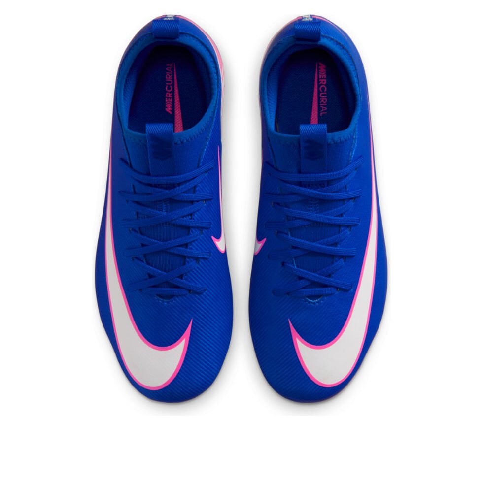 (GS) Nike Jr. Mercurial Vapor 16 Academy MG 'Racer Blue White' FQ8392-446 - Image 3