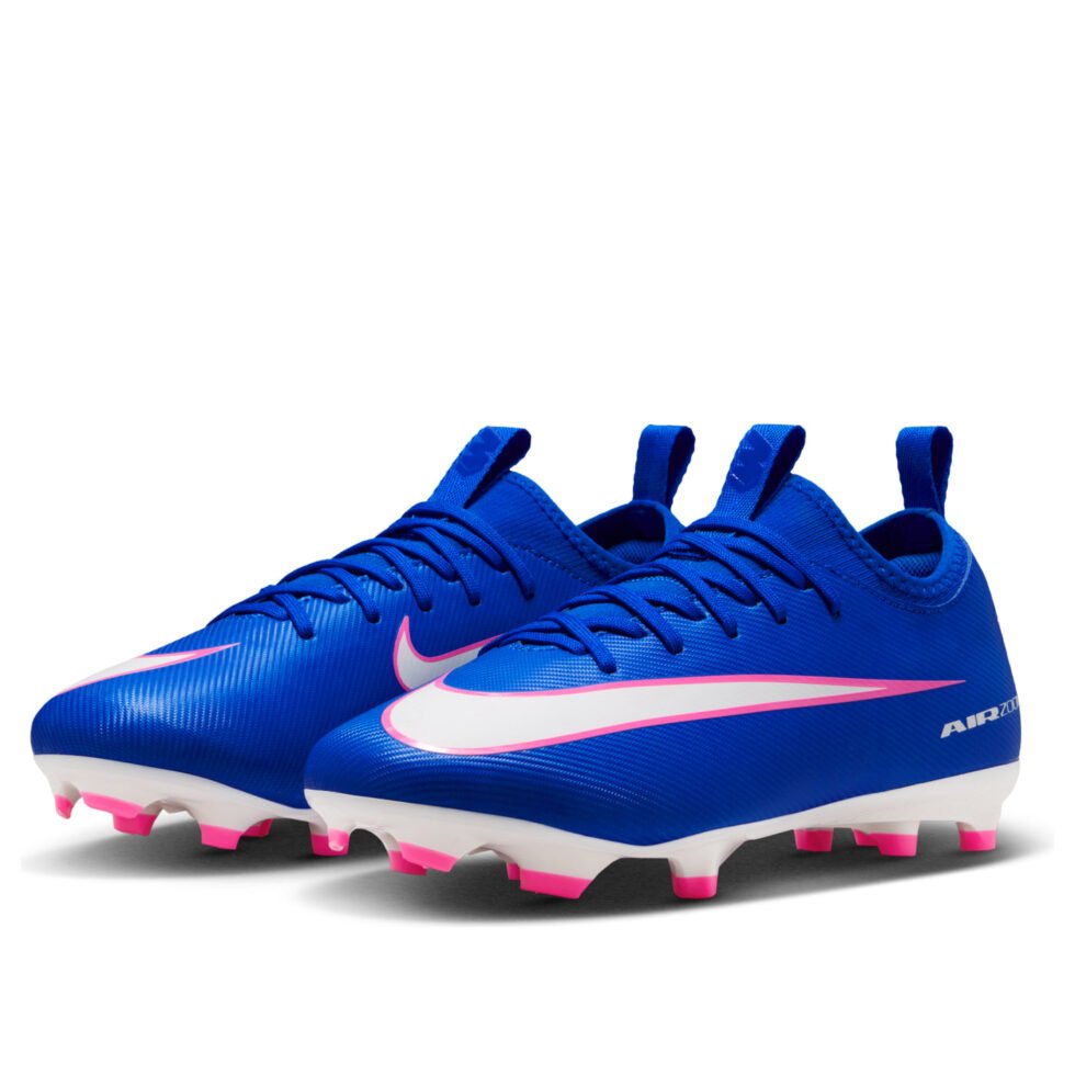 (GS) Nike Jr. Mercurial Vapor 16 Academy MG 'Racer Blue White' FQ8392-446 - Image 4