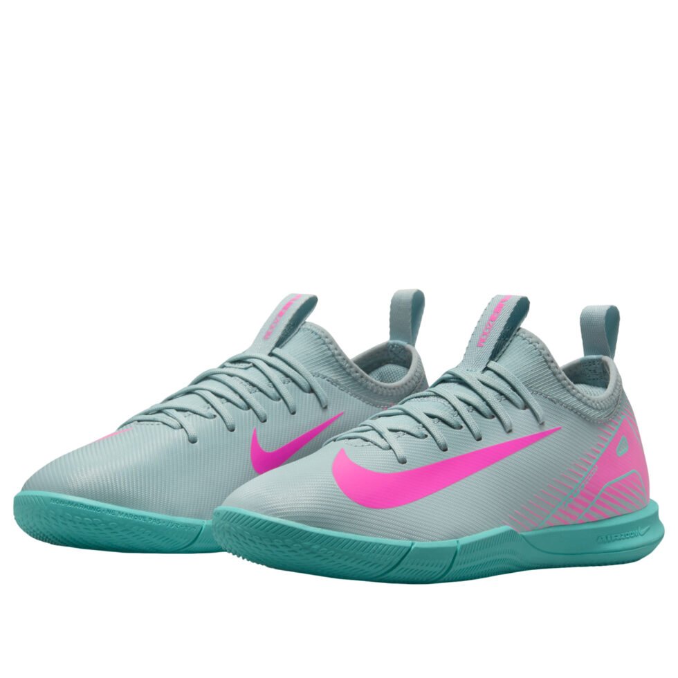 (GS) Nike Jr. Mercurial Vapor 16 Academy 'Ocean Cube Pink Blast' FQ8411-301 - Image 4