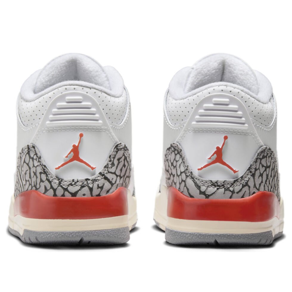 (PS) Air Jordan 3 Retro 'Georgia Peach' FQ9174-121 - Image 3