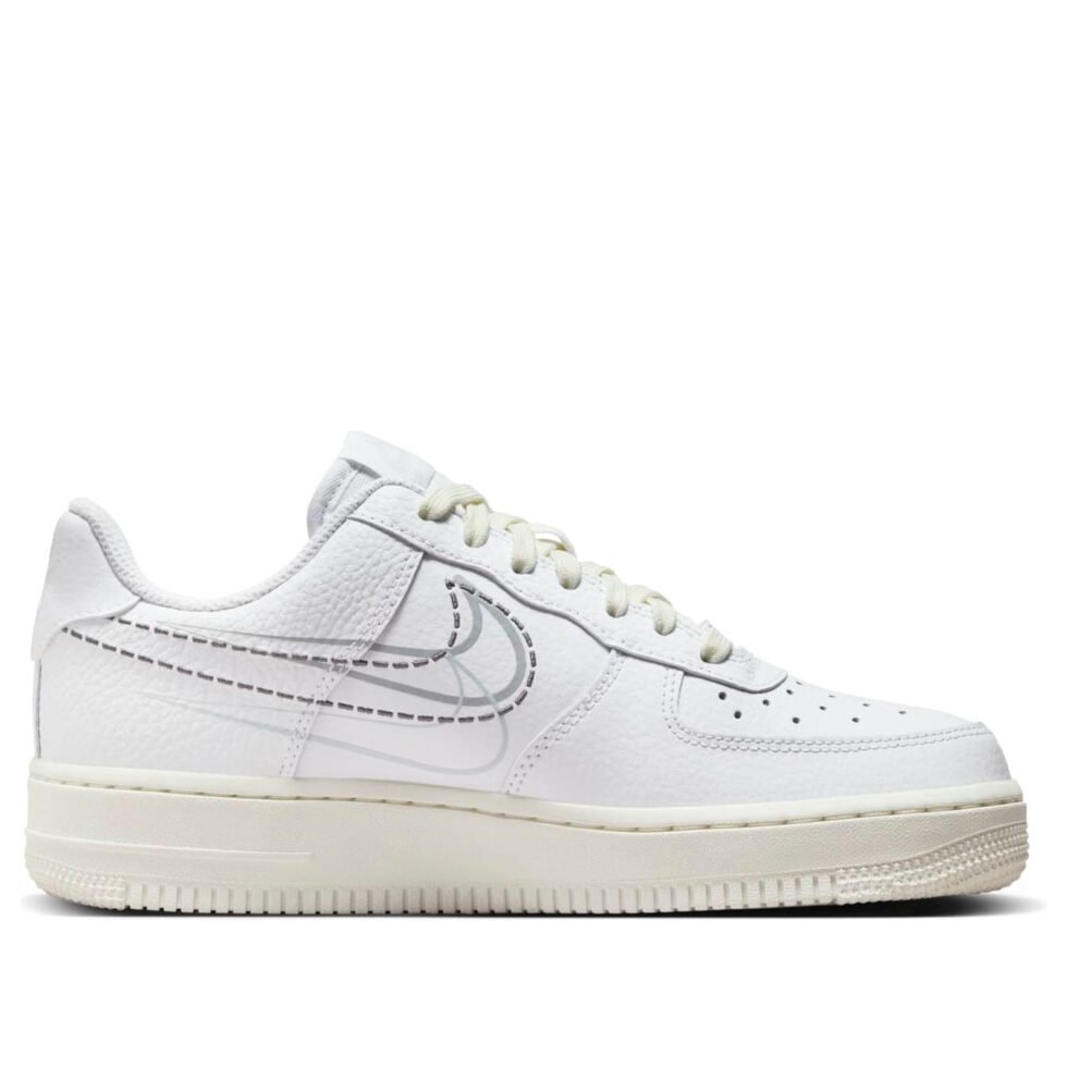Nike Air Force 1 Low 'Multi-Swoosh - White Sail' FV0951-100 - Image 2