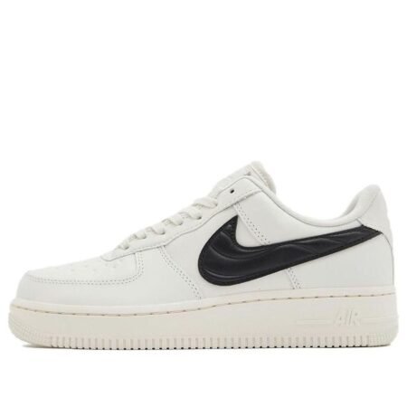 (WMNS) Nike Air Force 1 '07 Quilted Swoosh 'Beige Black' FV1182-001