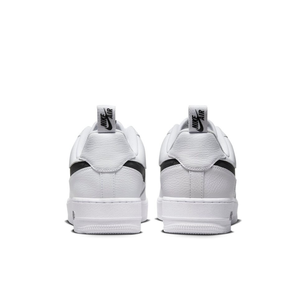 Nike Air Force 1 Low 'Multi-Etch Swoosh White Black' FV1320-100 - Image 4