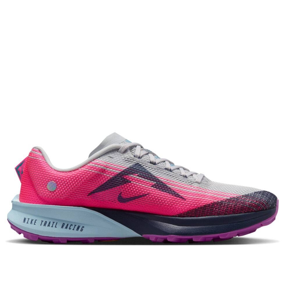 Nike Kiger 10 'Metallic Platinum Midnight Navy Sapphire' FV3929-004 - Image 6