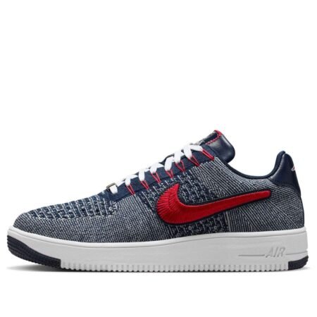 Nike Air Force 1 Ultra Flyknit Low 'Patriots Robert Kraft Wolf Grey' FV4079-012
