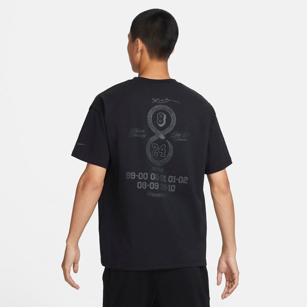 Nike Kobe Bryant Short Sleeves Tee 'Mamba Mentality' FV6067-010 - Image 6