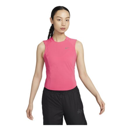 (WMNS) Nike Running Division Dri-FIT Pocket Tank Asia Sizing 'Aster Pink' FV6382-629