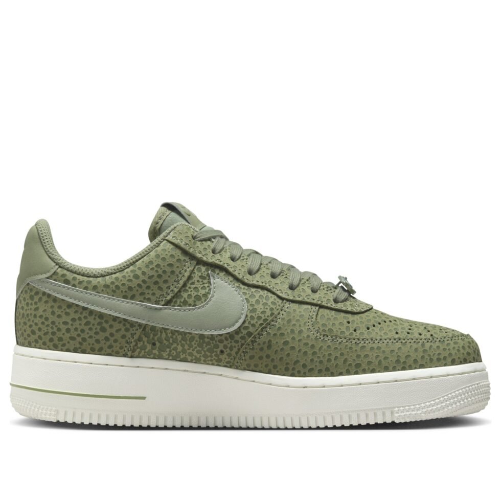 (WMNS) Nike Air Force 1 '07 Premium 'Safari Oil Green' FV6519-200 - Image 6