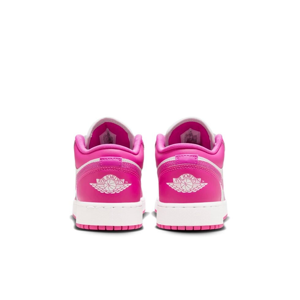 (GS) Air Jordan 1 Low 'Fire Pink' FV8486-600 - Image 4
