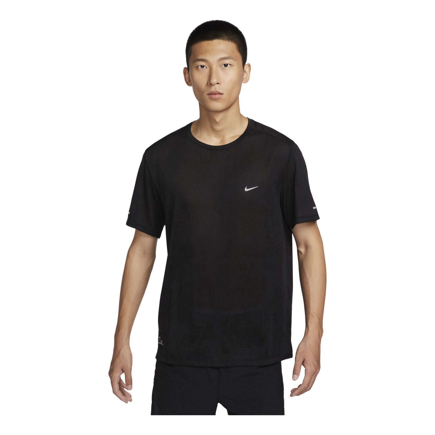 Nike Dri-FIT ADV Running T-Shirt Asia Sizing 'Black' FZ0584-010