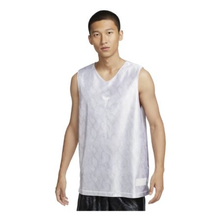 Nike Kobe Dri-FIT Standard Issue Reversible Basketball Jersey Asia Sizing 'White' FZ0935-100