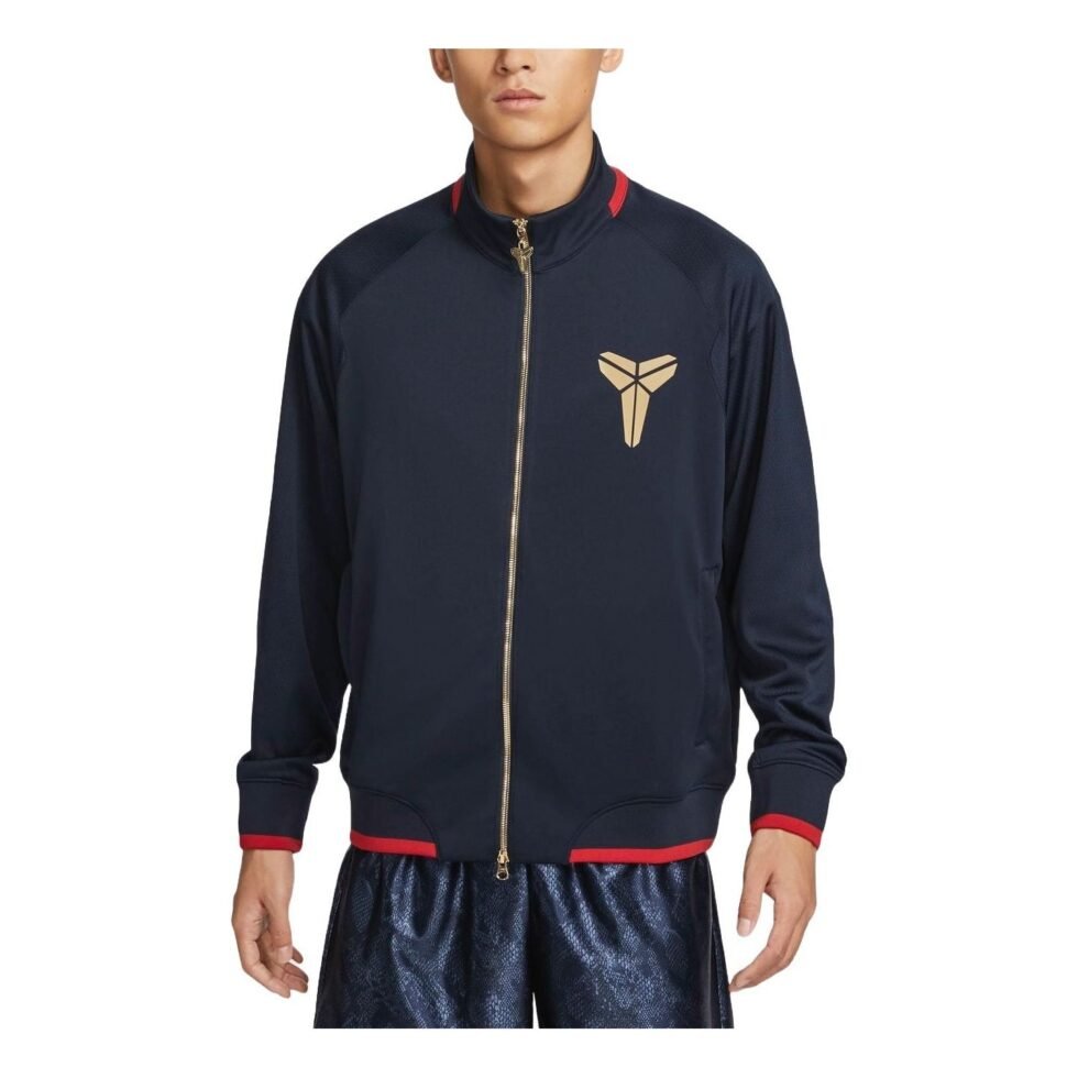 Nike Kobe Dri-FIT Basketball Jacket Asia Sizing 'Dark Obsidian' FZ0937-475
