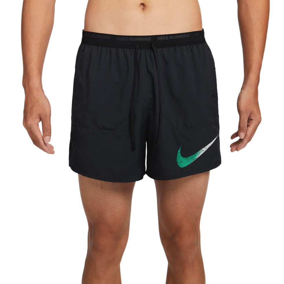 Nike Stride Dri-FIT Running Shorts Asia Sizing 'Kipchoge-Black' FZ1077-010 - Image 2