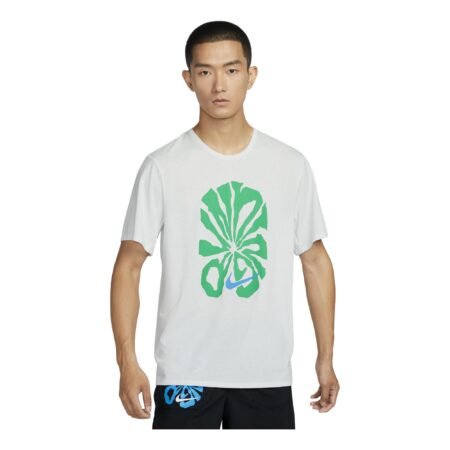 Nike Rise 365 Run Energy Dri-FIT Running T-Shirt Asia Sizing 'Summit White' FZ1081-121