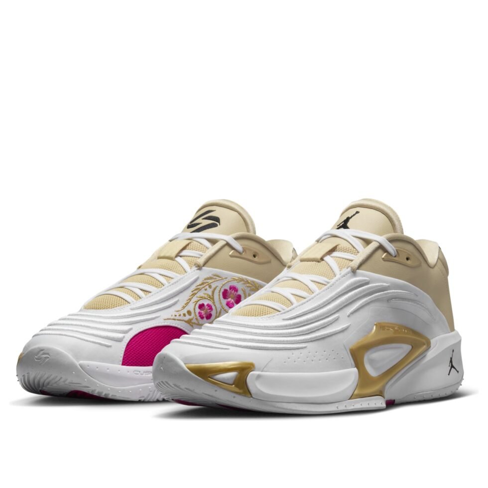 Air Jordan Luka 3 SE PF 'White Team Gold' FZ2467-100 - Image 4