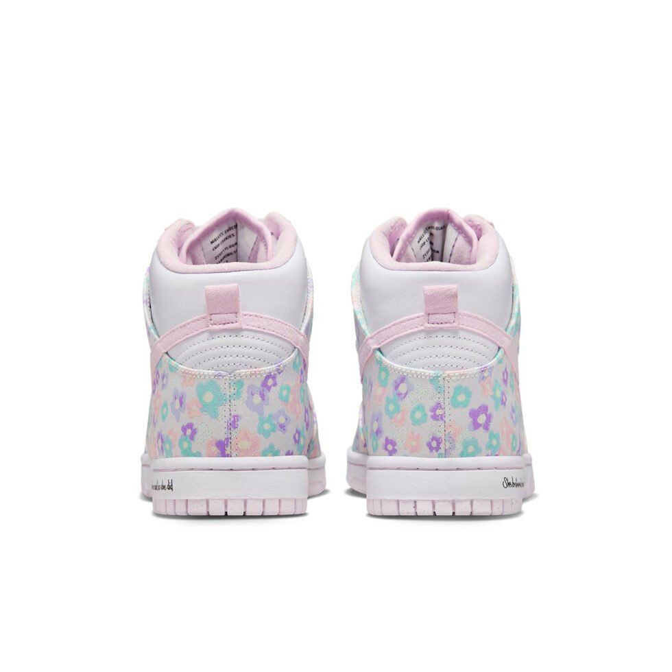 (WMNS) Nike x Doernbecher XIX Dunk High 'White Pink' FZ3026-919 - Image 4