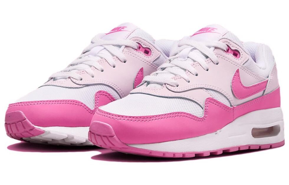 (GS) Nike Air Max 1 'Pink White' FZ3559-100 - Image 4