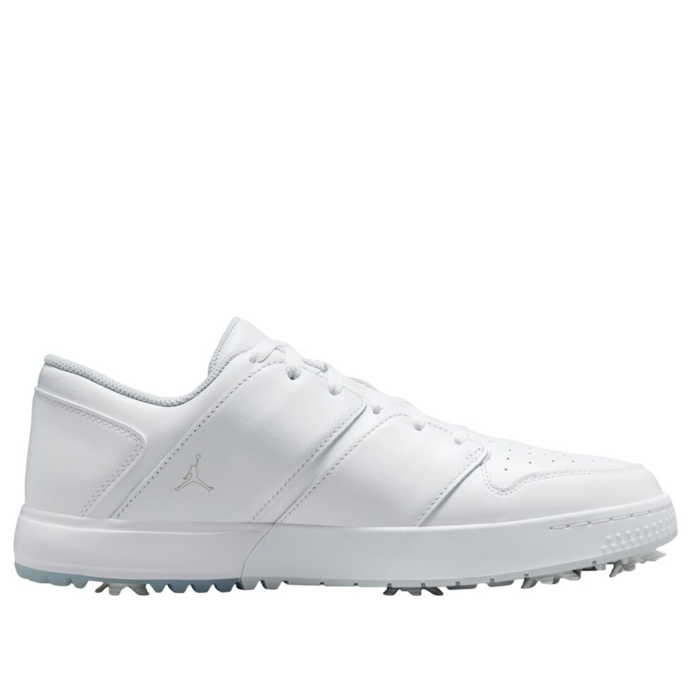 Air Jordan Nu Retro 1 Low Golf 'White Pure Platinum' FZ4153-100 - Image 6
