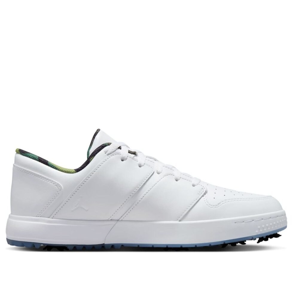 Air Jordan NU Retro 1 Golf 'Triple White Camo' FZ4153-102 - Image 2