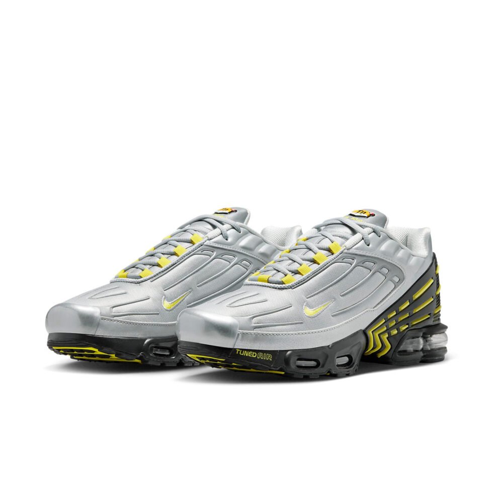 Nike Air Max Plus 3 'Silver Yellow' FZ4623-001 - Image 3