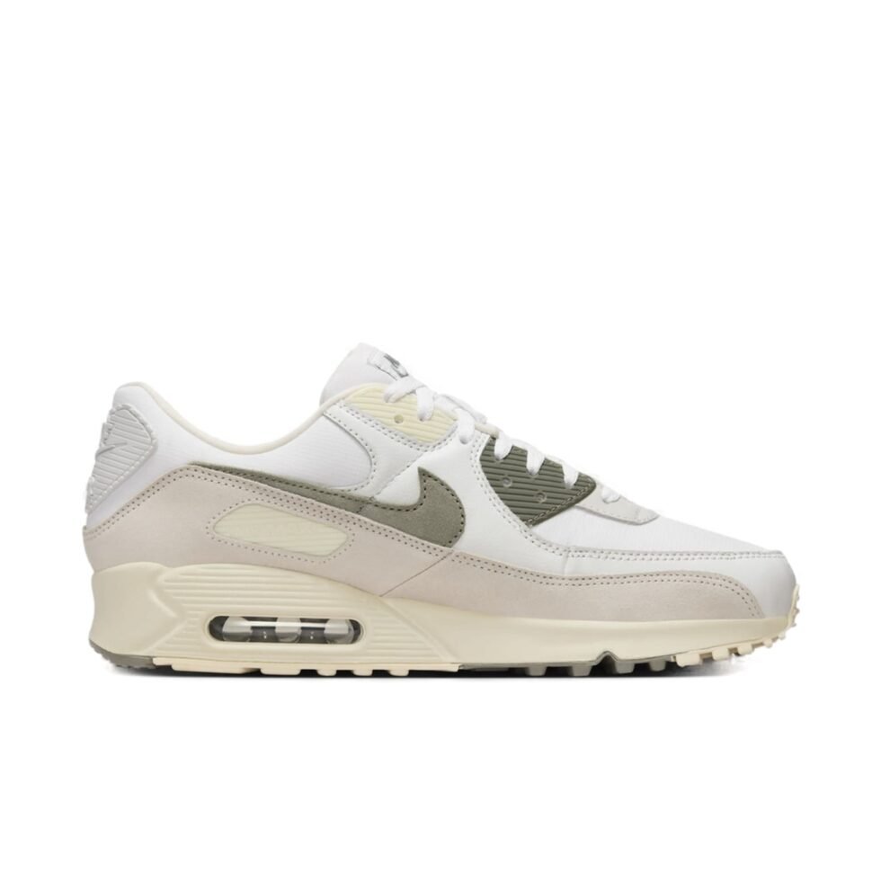 Nike Air Max 90 'White Medium Olive' FZ5159-100 - Image 2