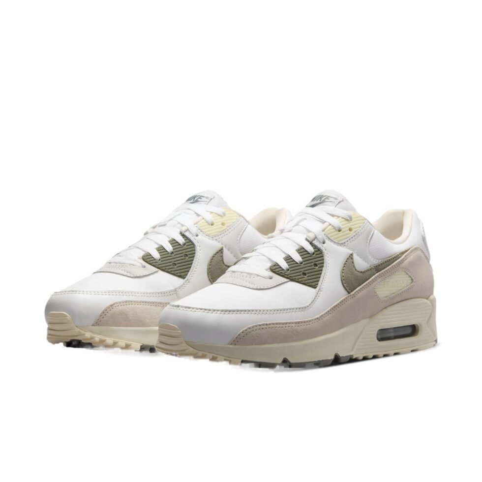 Nike Air Max 90 'White Medium Olive' FZ5159-100 - Image 3