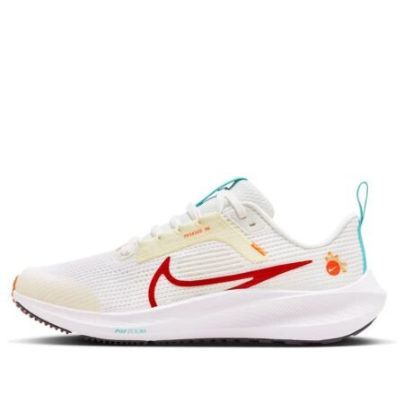 (GS) Nike Air Pegasus 40 'Sail UNIV Red' FZ5526-161