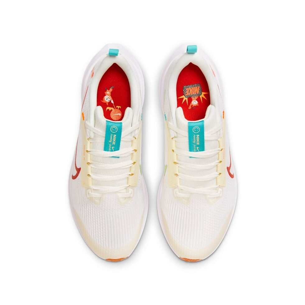 (GS) Nike Air Pegasus 40 'Sail UNIV Red' FZ5526-161 - Image 4