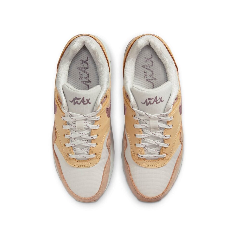 (GS) Nike Air Max 1 SE 'Light Bone Hemp' FZ5530-020 - Image 4