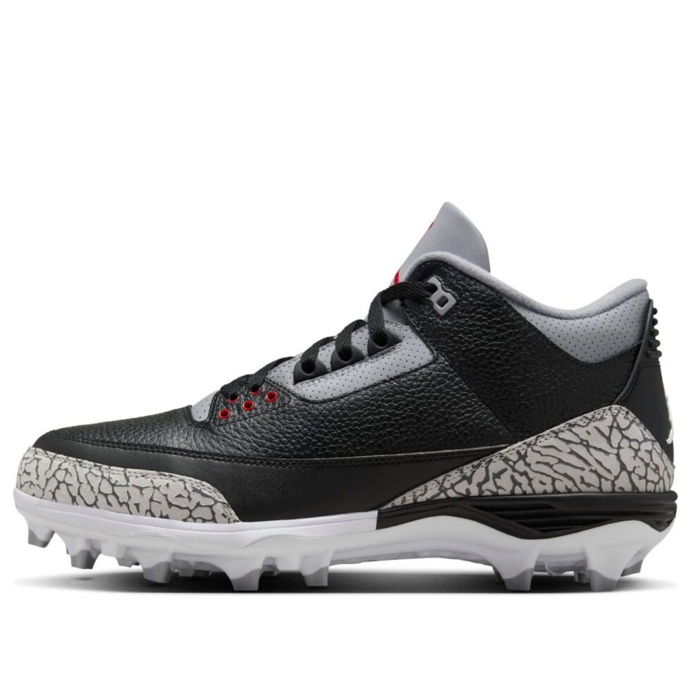 Air Jordan 3 Mid TD 'Black Cement' FZ8626-001
