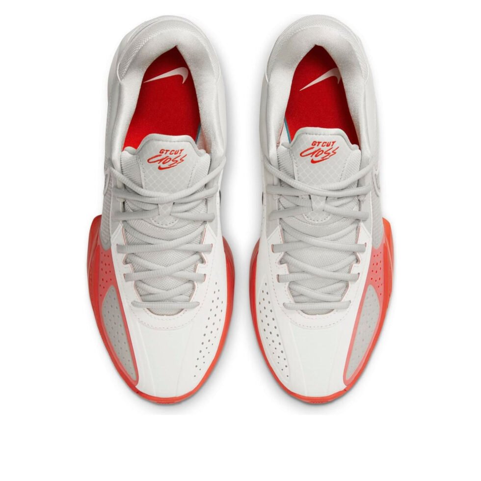 Nike Air Zoom GT Cut Cross EP 'Light Bone Hyper Crimson' HF0231-003 - Image 4