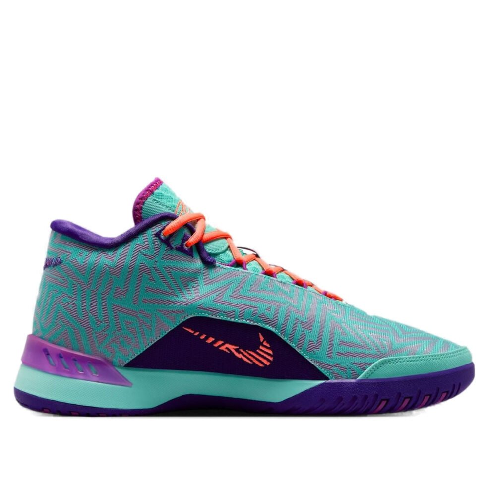 Nike Zoom LeBron NXXT Genisus EP 'Hyper Turquoise Court Purple Mango' HF0711-300 - Image 2
