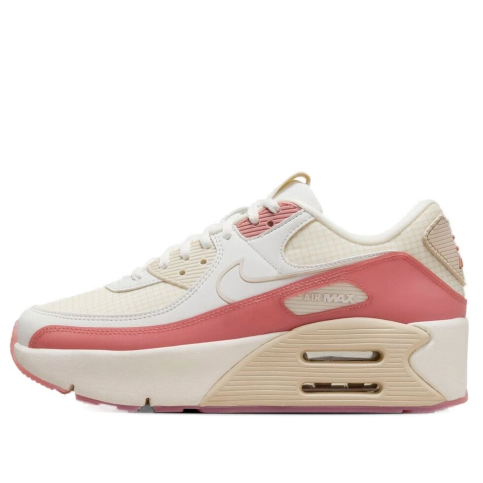 (WMNS) Nike Air Max 90 LV8 'Sail Light Brown Red' HF0782-101