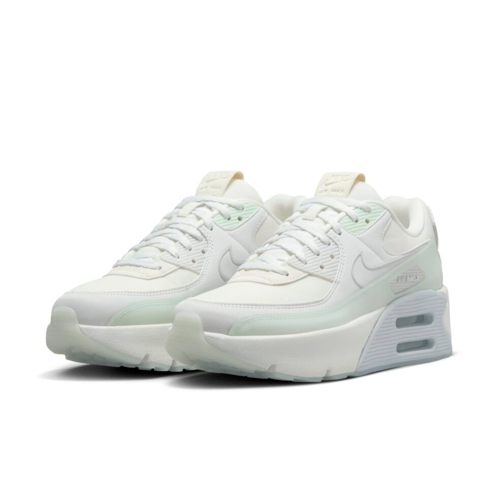 (WMNS) Nike Air Max 90 LV8 'Summit White Barely Green' HF0782-102 - Image 3