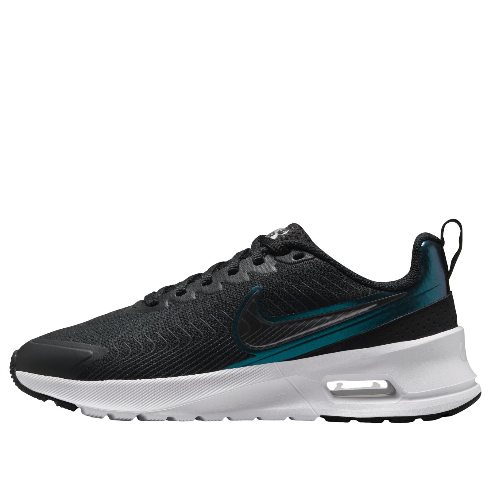 (WMNS) Nike Air Max Nuaxis 'Black White Metallic Silver Metallic Dark Grey' HF1233-003