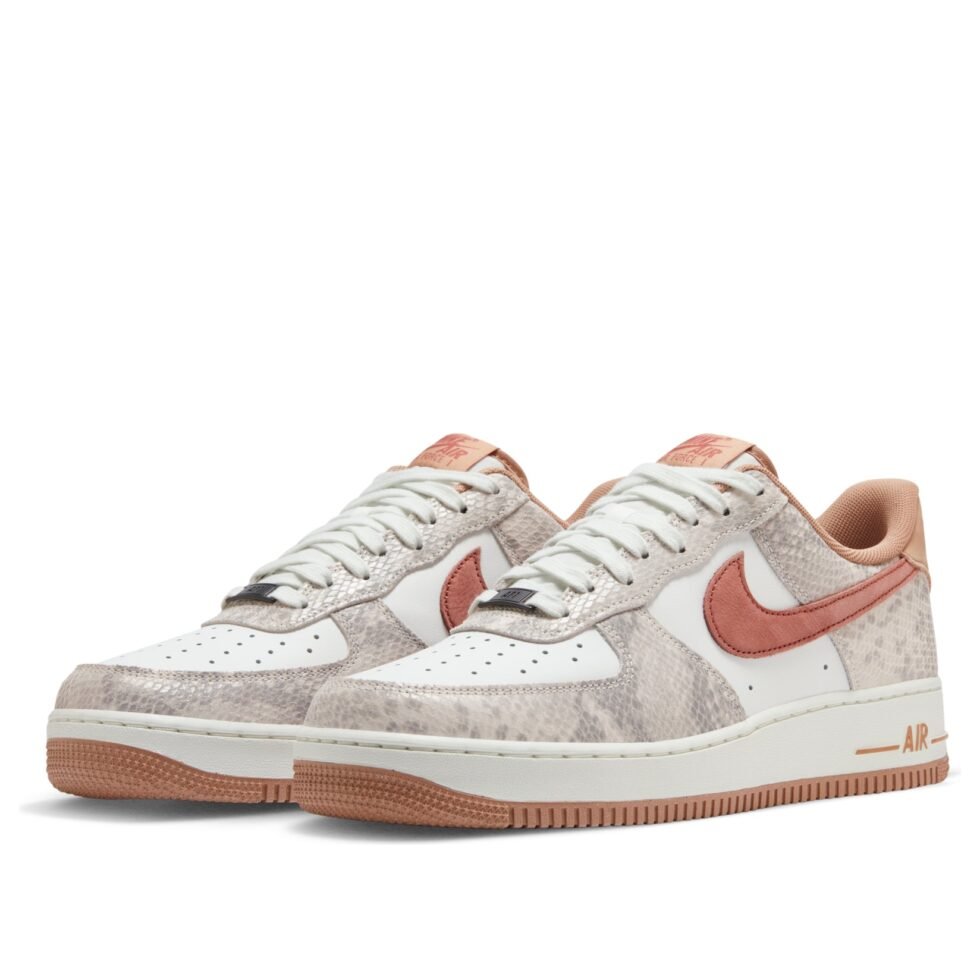 Nike Air Force 1 Low 'Canyon Rust Snakeskin' HF2898-100 - Image 4