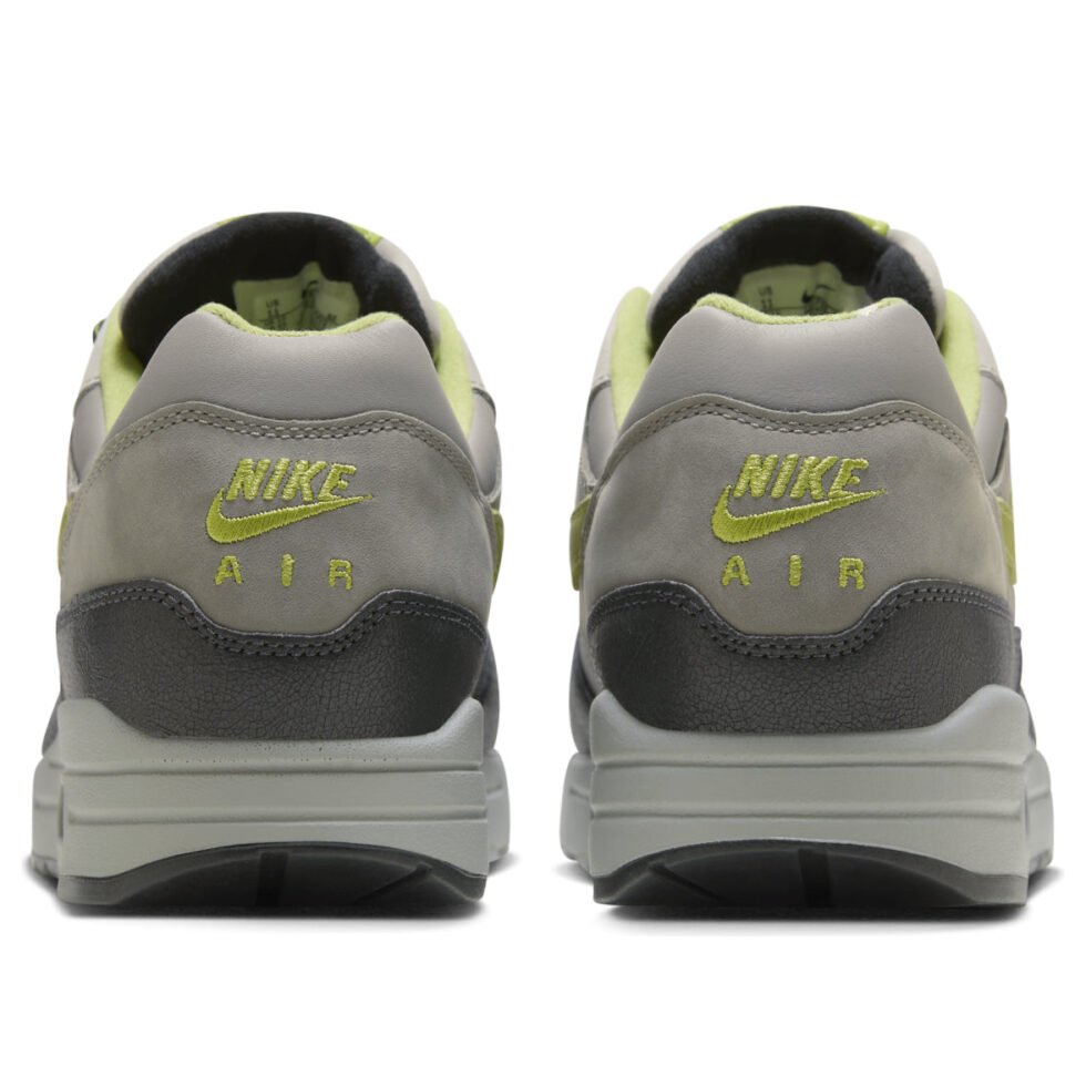 Nike x HUF Air Max 1 'Anthracite Medium Grey Pear' HF3713-002 - Image 3