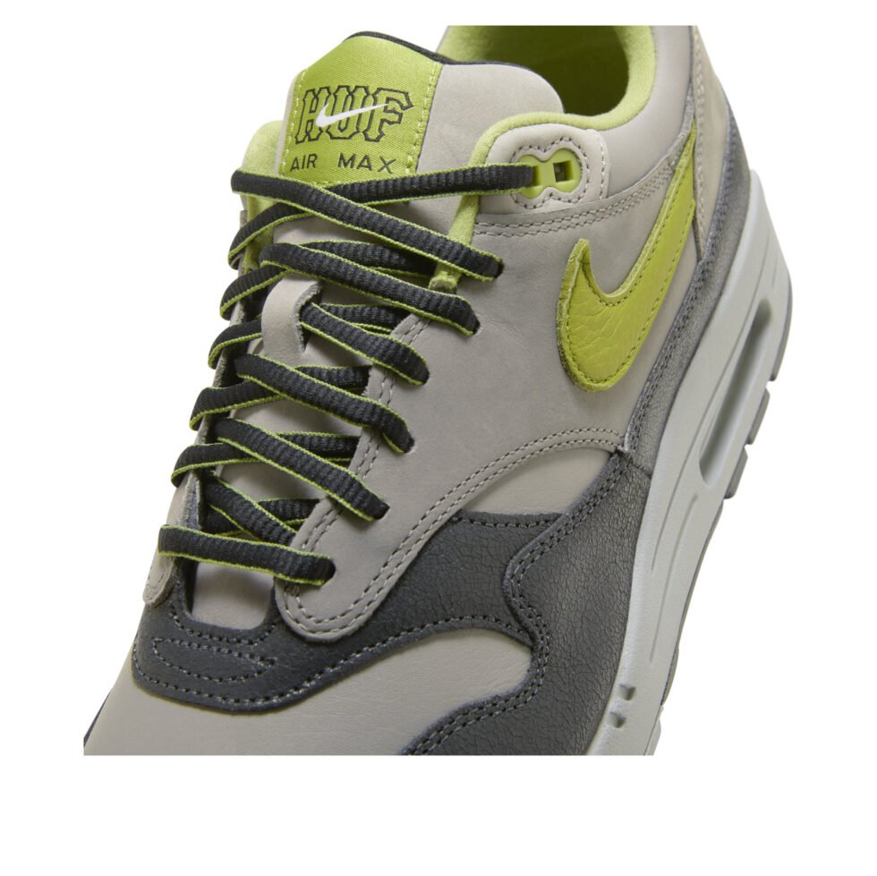 Nike x HUF Air Max 1 'Anthracite Medium Grey Pear' HF3713-002 - Image 5