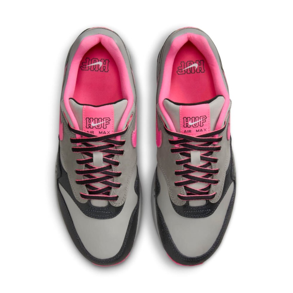 Nike x HUF Air Max 1 SP 'Anthracite Pink Pow' HF3713-003 - Image 4