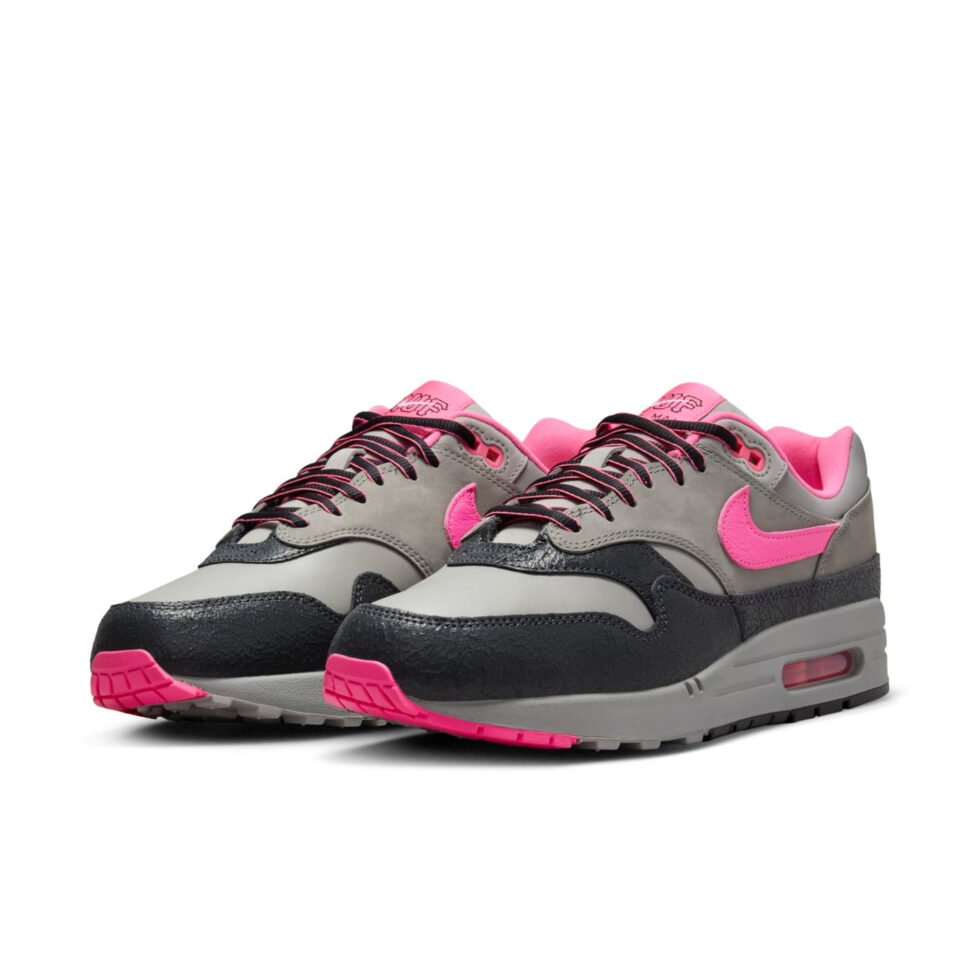 Nike x HUF Air Max 1 SP 'Anthracite Pink Pow' HF3713-003 - Image 5