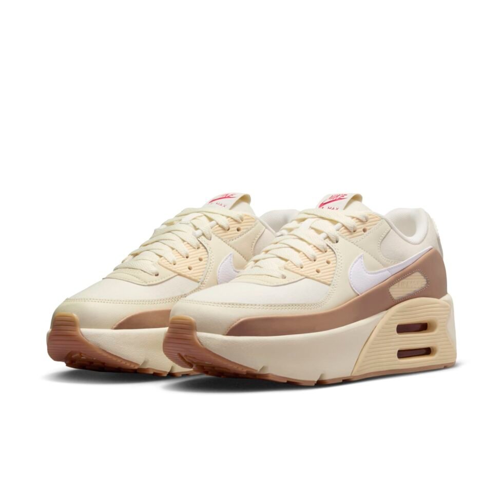 (WMNS) Nike Air Max 90 LV8 'Coconut Milk Vanilla' HF4302-133 - Image 3