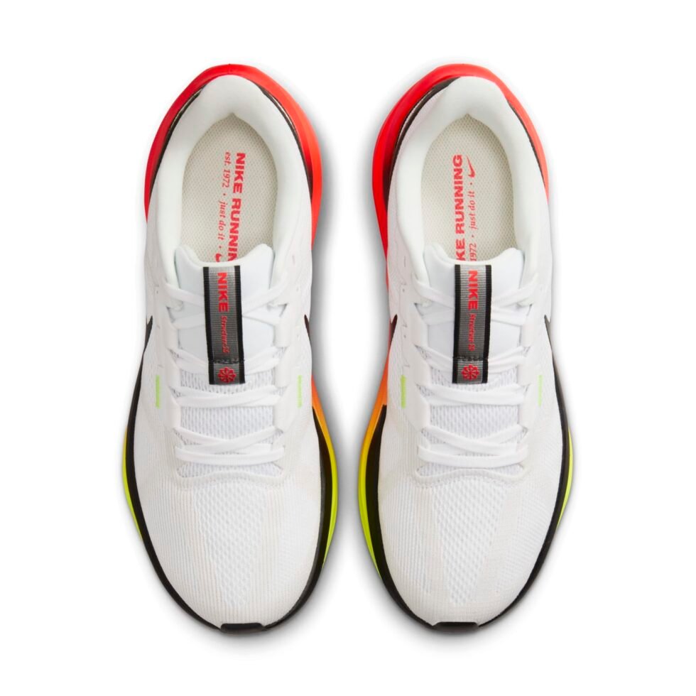 Nike Structure 25 'White Bright Crimson Volt' HF4913-100 - Image 4