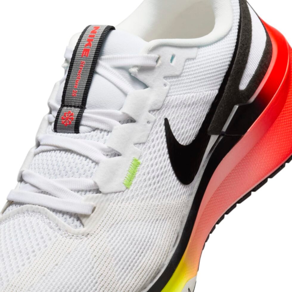 Nike Structure 25 'White Bright Crimson Volt' HF4913-100 - Image 7