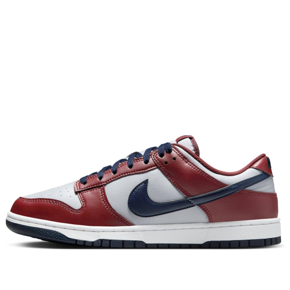 Nike Dunk Low Retro 'Wolf Grey Obsidian Dark Team Red' HF5441-003